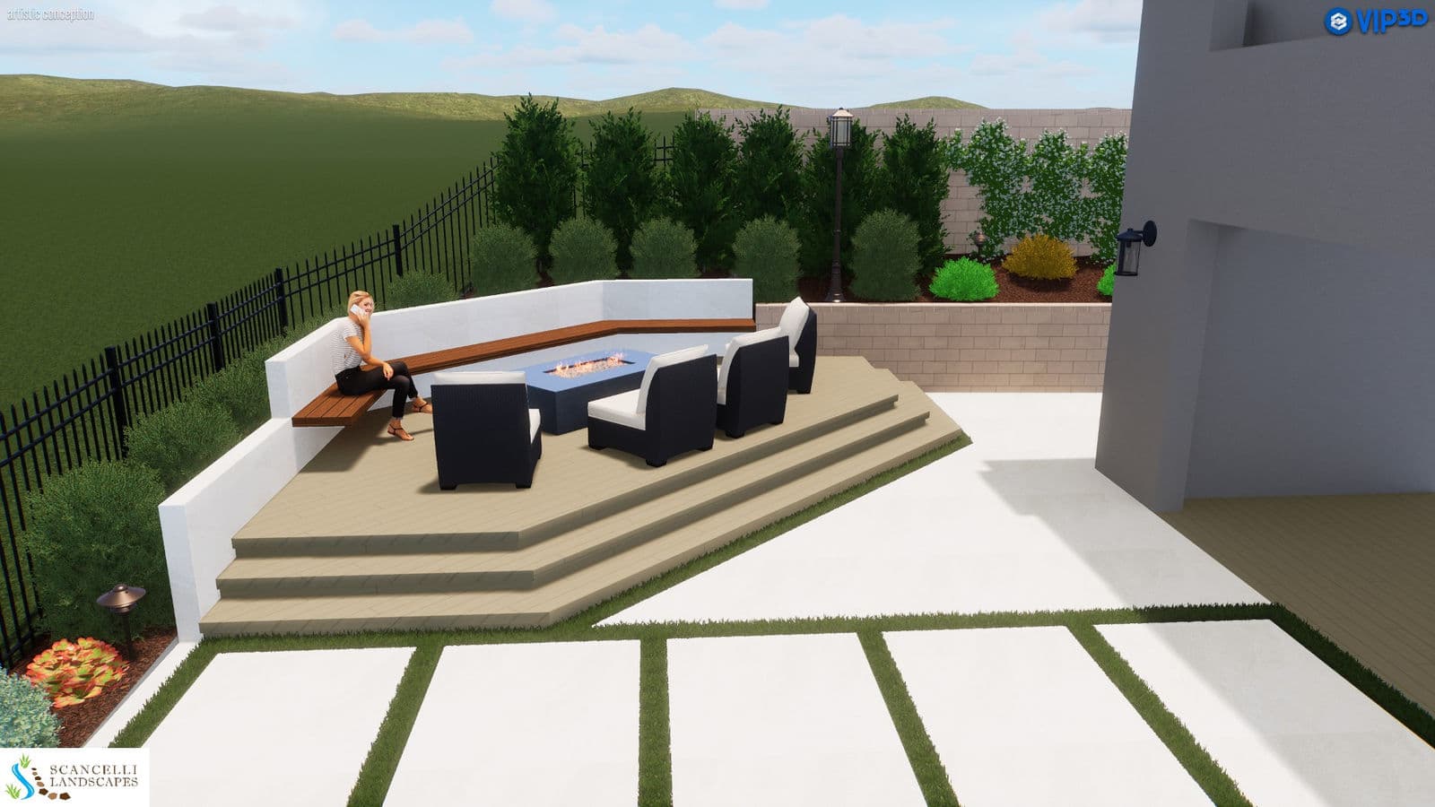 21456 Marvista, Yorba Linda, CA — 3D