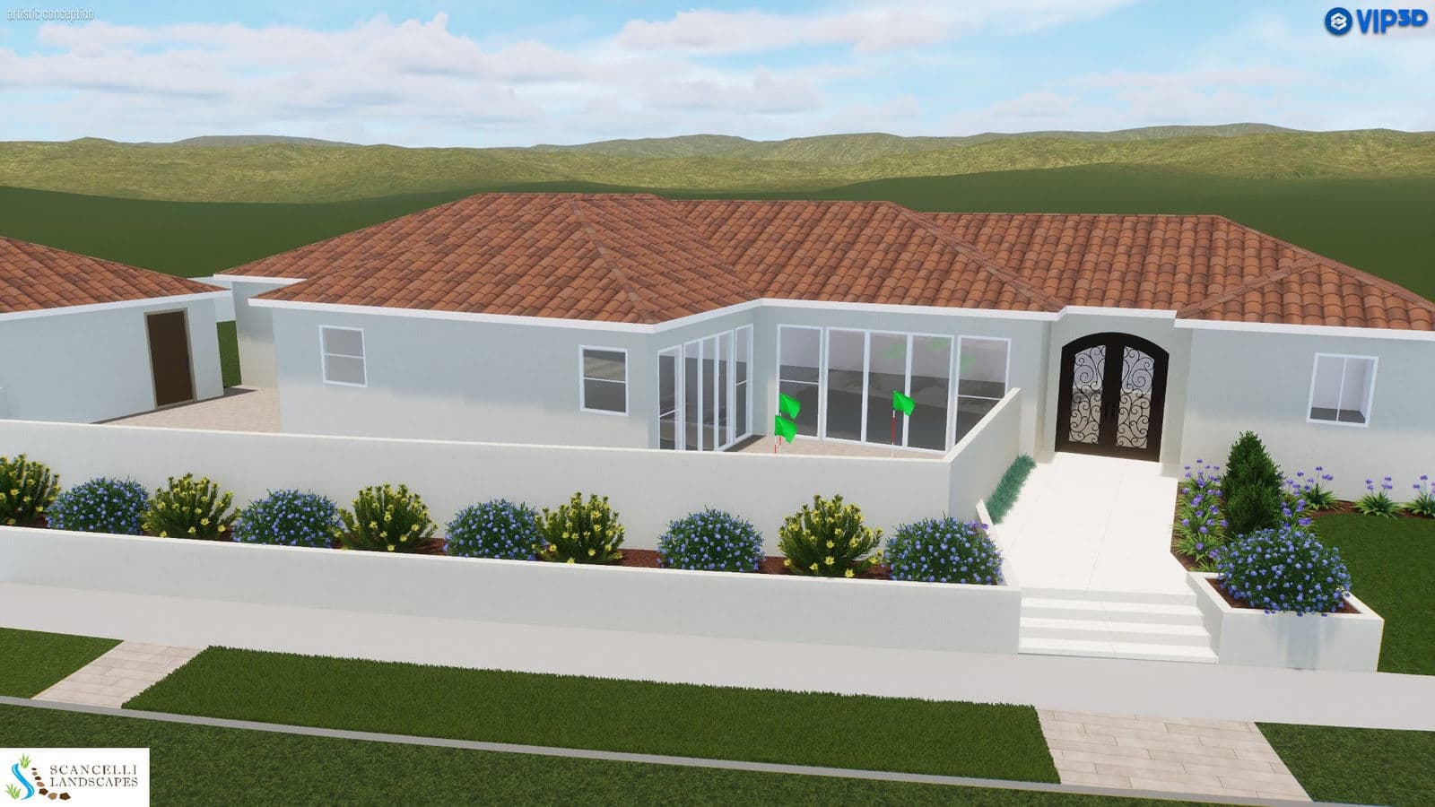 17181 Westport, Orange County, CA — 3D