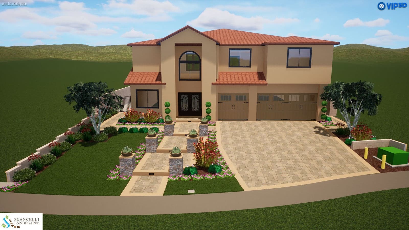 952 Feather Hollow Ct, Orange County, CA — 3D