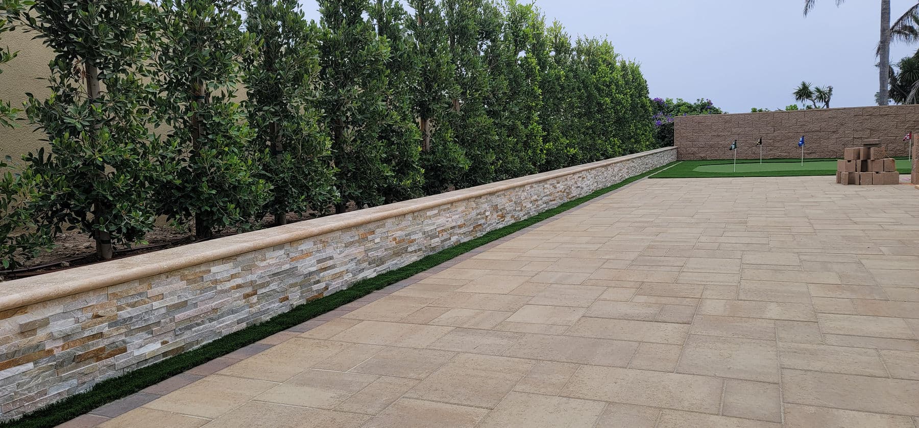 Bullnose Retaining Wall — 3