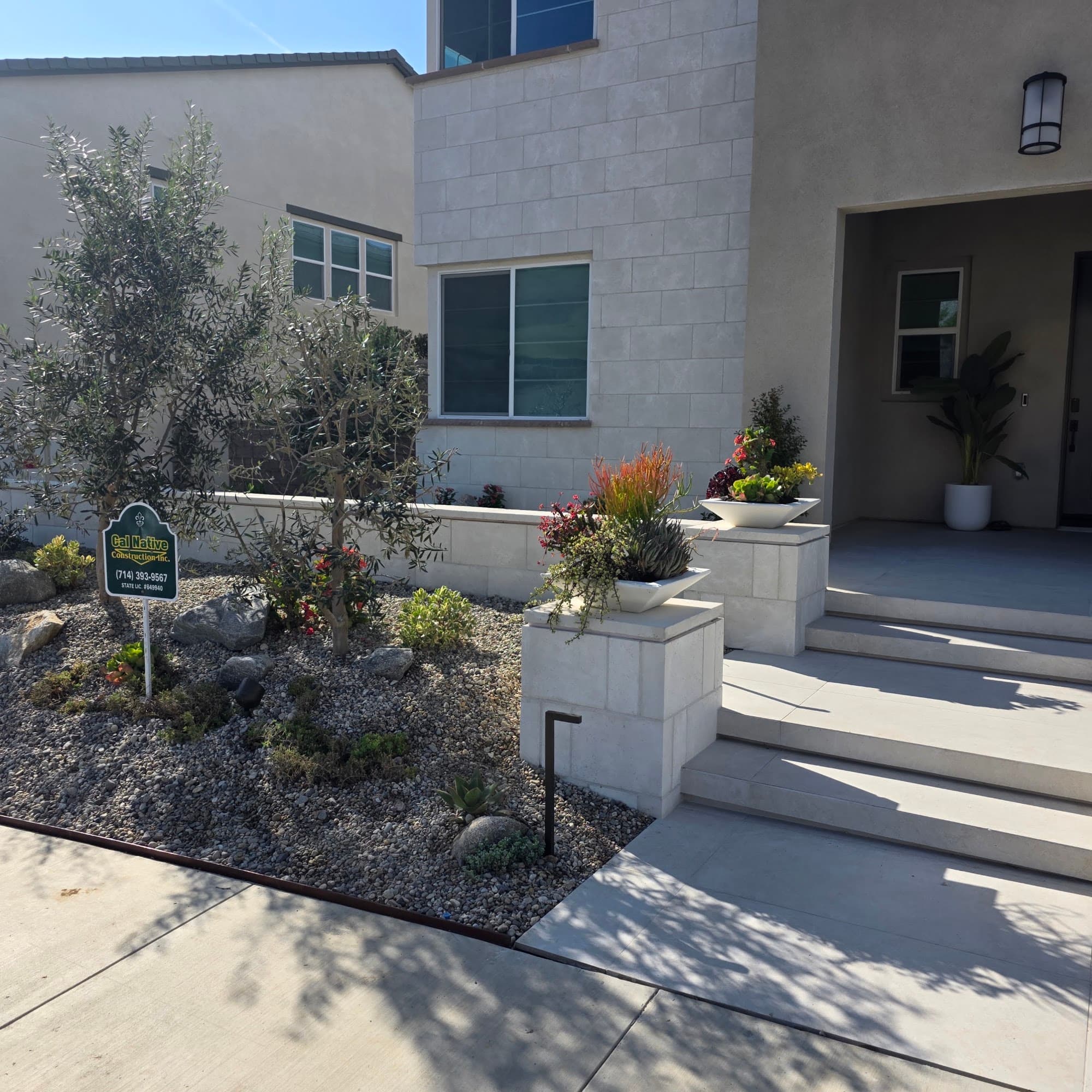 Decorative Panel & Jar Planting — 7