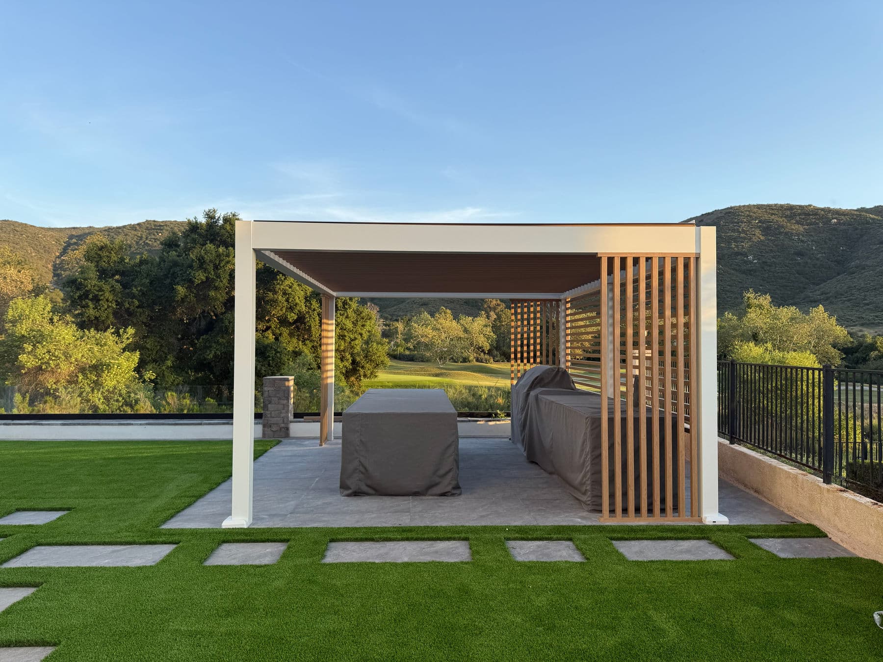 Louvered Pergola — 4