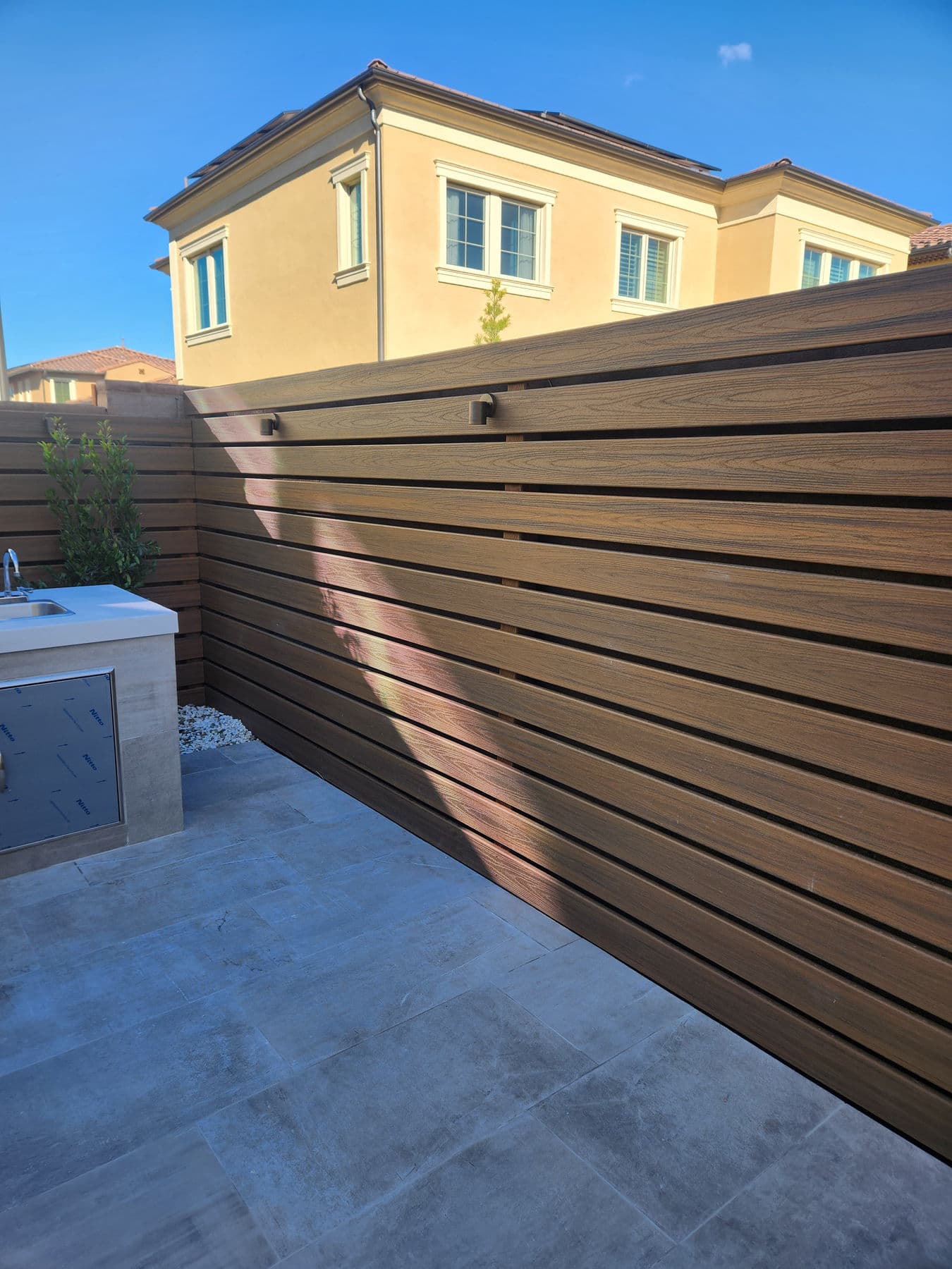 Plank Fence Wall — 5
