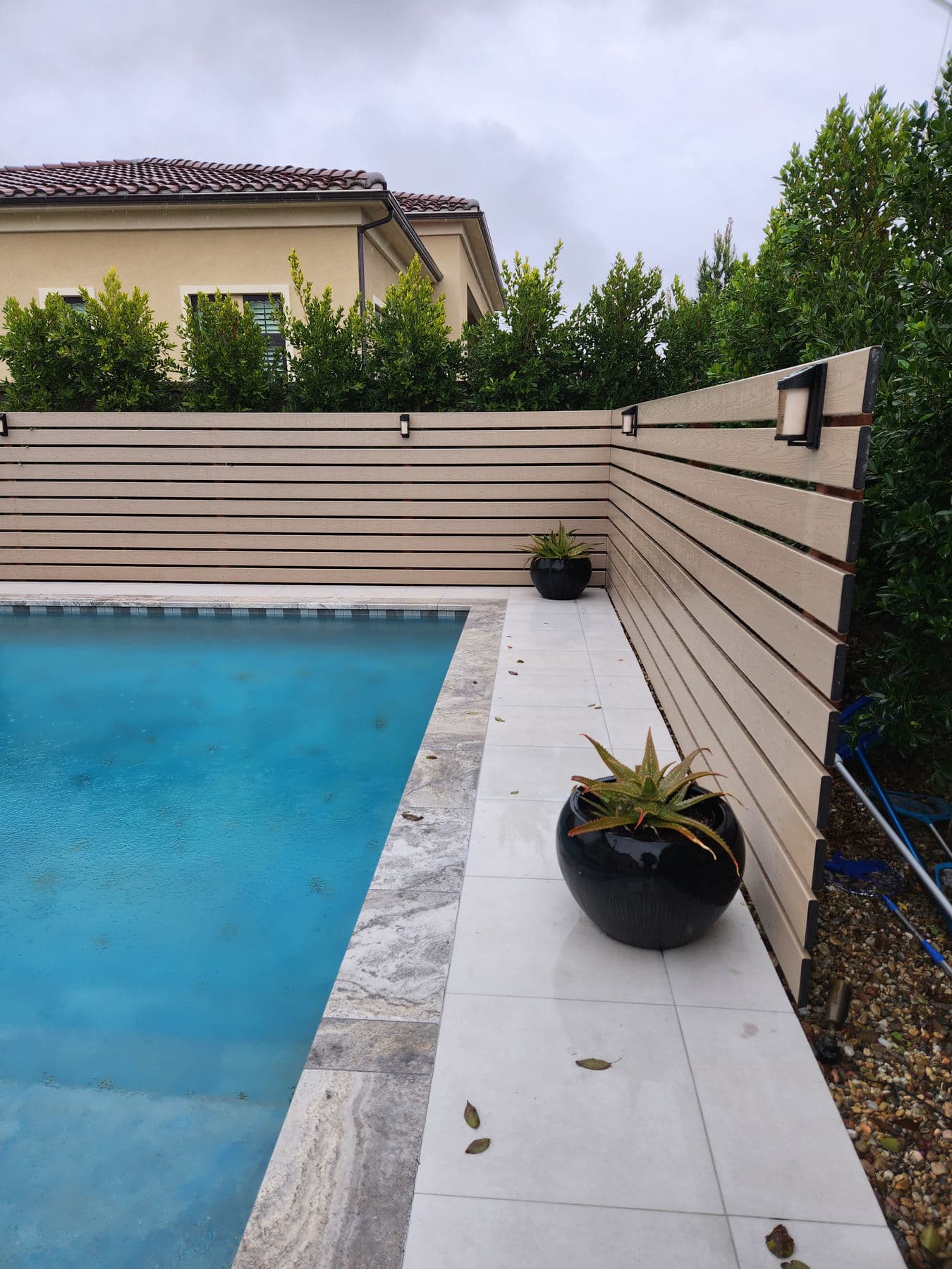 Plank Fence Wall — 6