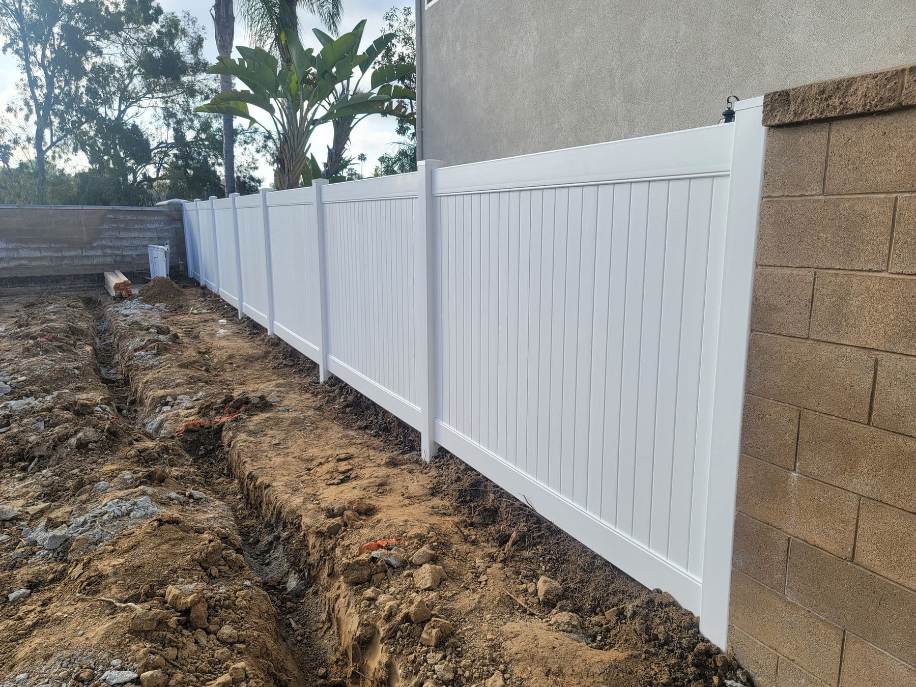 Vinyl Fence