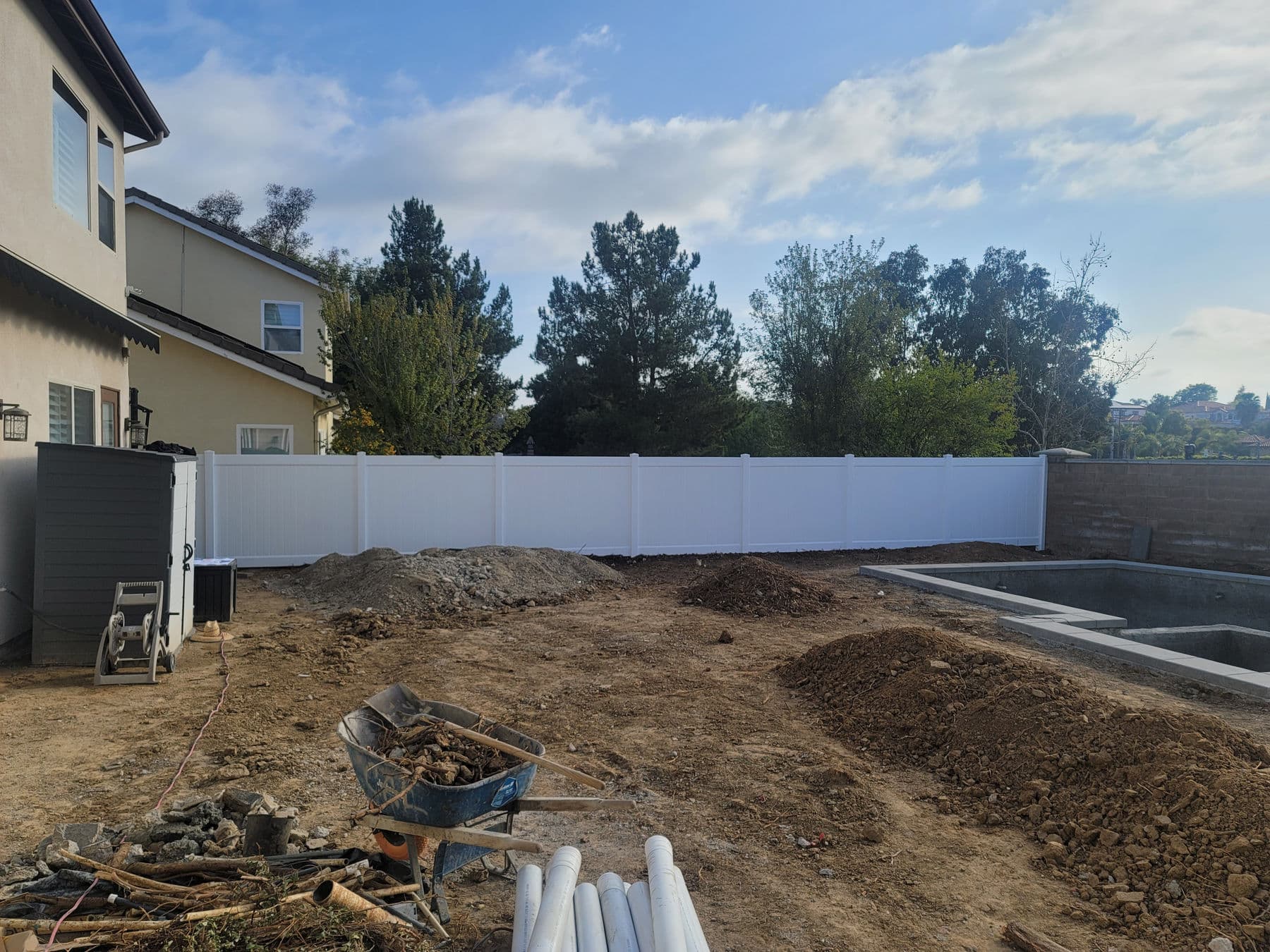 Vinyl Fence — 2