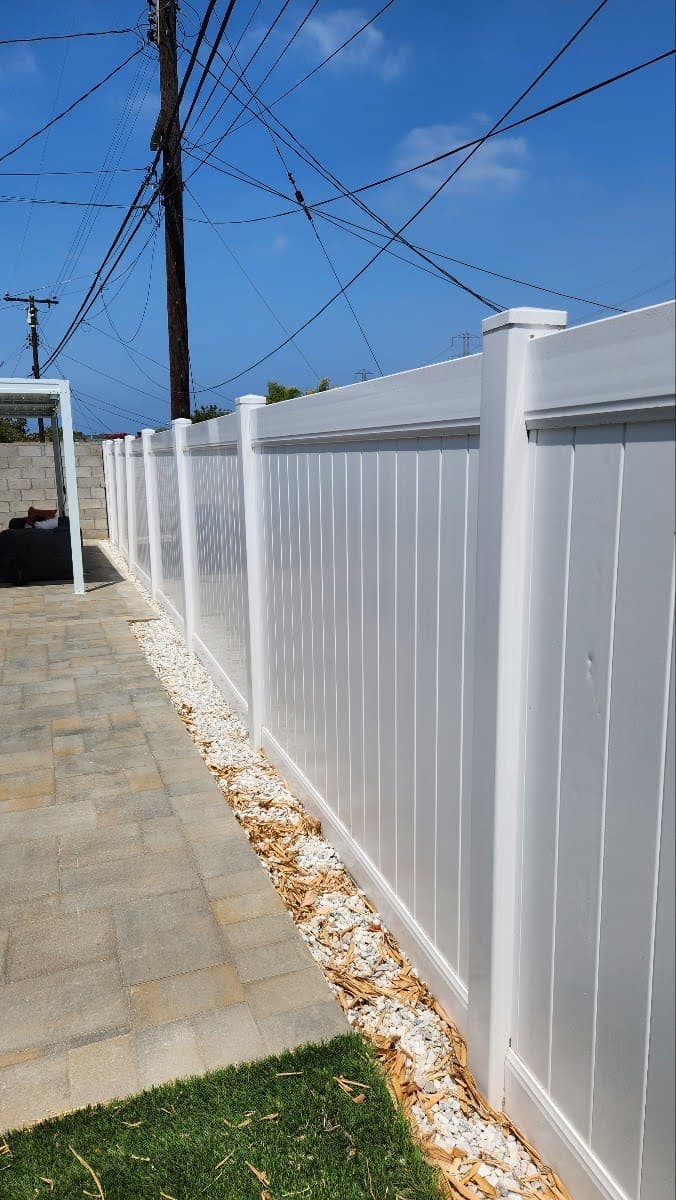 Vinyl Fence — 4
